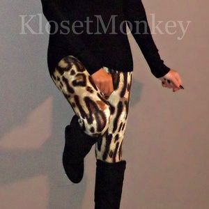 NEW!  Animal Print Soft Fall Winter Leggings